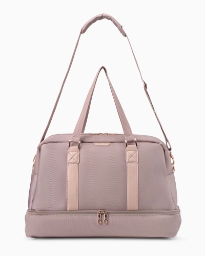 Duża torba podróżna PUCCINI BM9019-L-3C na weekend 39l różowa