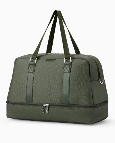 Duża torba podróżna PUCCINI BM9019-L-5A na weekend 39l zielona