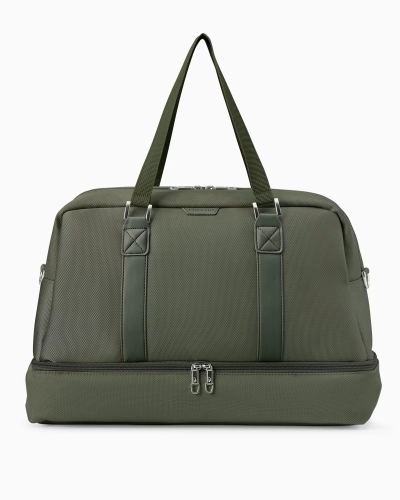 Duża torba podróżna PUCCINI BM9019-L-5A na weekend 39l zielona