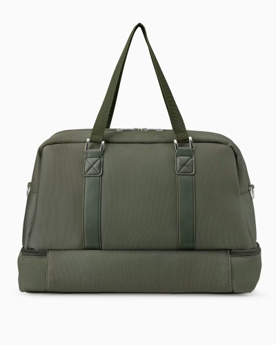 Duża torba podróżna PUCCINI BM9019-L-5A na weekend 39l zielona