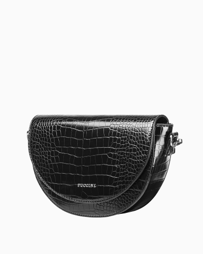 Torebka damska półksiężyc PUCCINI BML033M-1 listonoszka