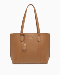 Elegancka shopperka PUCCINI BML040D-2 duża A4 brązowa