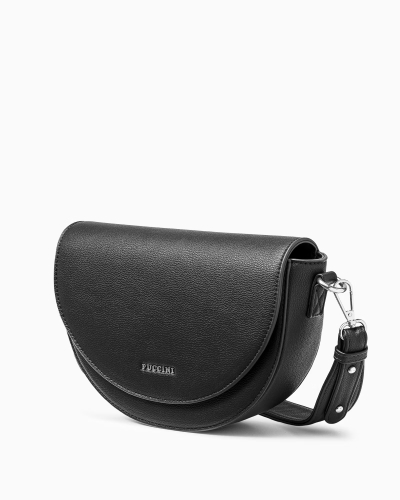 Torebka półksiężyc z ekoskóry PUCCINI BML056M-1 listonoszka