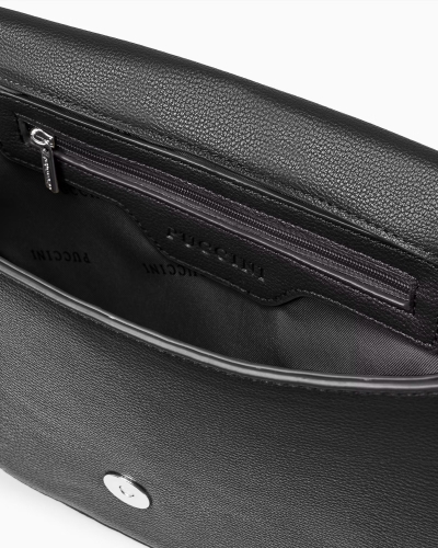 Torebka półksiężyc z ekoskóry PUCCINI BML056M-1 listonoszka