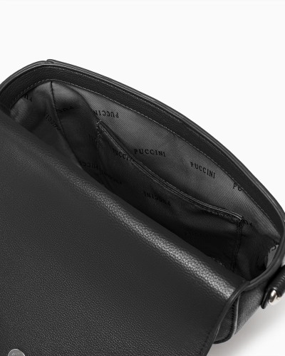 Torebka półksiężyc z ekoskóry PUCCINI BML056M-1 listonoszka