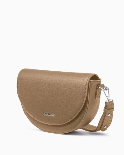 Torebka półksiężyc z ekoskóry PUCCINI BML056M-2A listonoszka