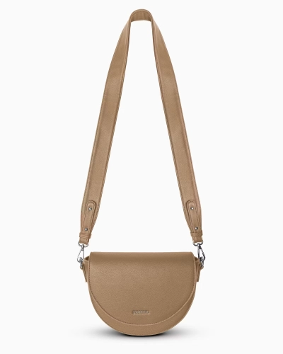 Torebka półksiężyc z ekoskóry PUCCINI BML056M-2A listonoszka