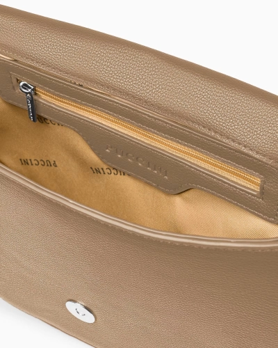 Torebka półksiężyc z ekoskóry PUCCINI BML056M-2A listonoszka