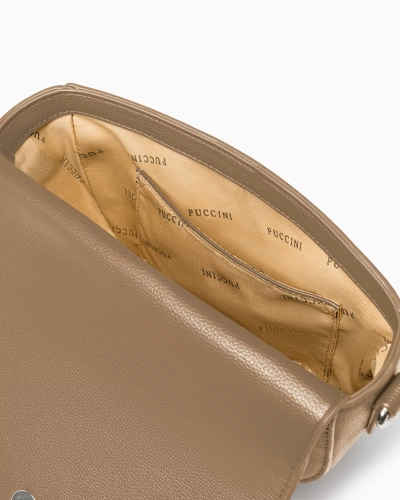 Torebka półksiężyc z ekoskóry PUCCINI BML056M-2A listonoszka