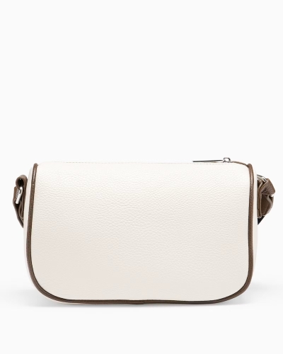 Beżowa listonoszka z saszetką PUCCINI BML066M-6B ekoskóra