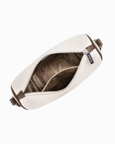 Beżowa listonoszka z saszetką PUCCINI BML066M-6B ekoskóra