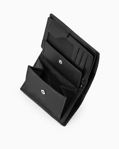 Portfel męski skórzany PUCCINI CO1698-1 czarny RFID