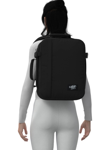 Plecak podróżny na laptopa 2w1 CabinZero CZ33 Wizz Air 28l Absolute Black