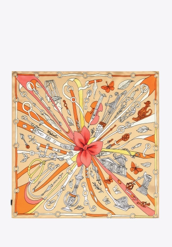 Apaszka jedwabna WITTCHEN 103-7D-S01-X11 elegancka