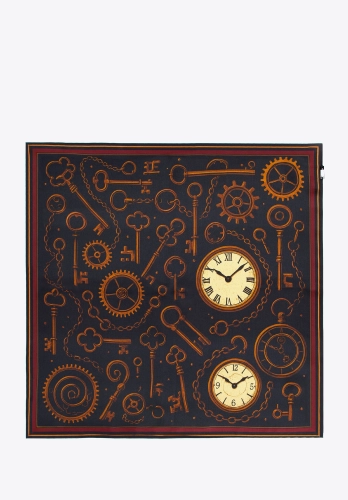 Apaszka jedwabna WITTCHEN 103-7D-S01-X8 vintage