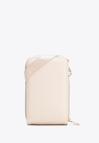 Minitorebka damska z ekoskóry WITTCHEN 102-2Y-413-0 kremowa