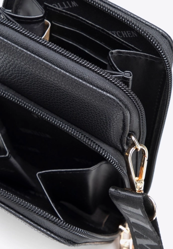 Minitorebka damska z ekoskóry WITTCHEN 102-2Y-413-1 czarna