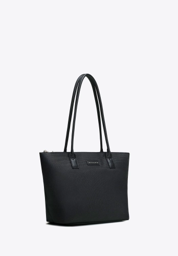 Shopperka damska na ramię WITTCHEN 102-4Y-401-1 czarna torba A4