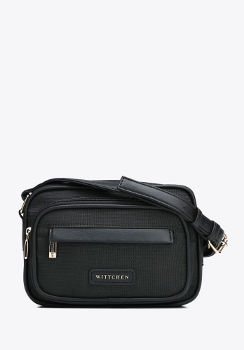 Czarna listonoszka damska WITTCHEN 102-4Y-402-1 lekka