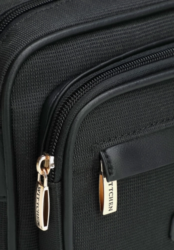 Czarna listonoszka damska WITTCHEN 102-4Y-402-1 lekka