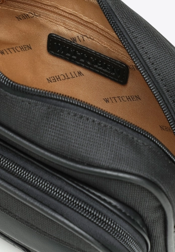 Czarna listonoszka damska WITTCHEN 102-4Y-402-1 lekka