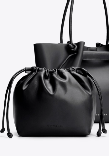 Elegancka shopperka damska z kosmetyczką WITTCHEN 102-4Y-404-1