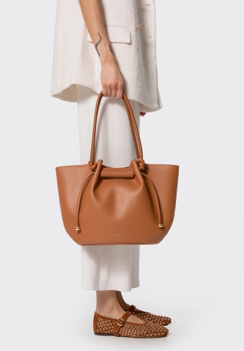 Elegancka shopperka damska z kosmetyczką WITTCHEN 102-4Y-404-5