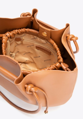 Elegancka shopperka damska z kosmetyczką WITTCHEN 102-4Y-404-5