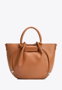 Torebka worek z ekoskóry WITTCHEN 102-4Y-405-5 brązowa