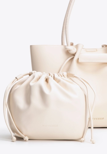 Elegancka shopperka damska z kosmetyczką WITTCHEN 102-4Y-404-0