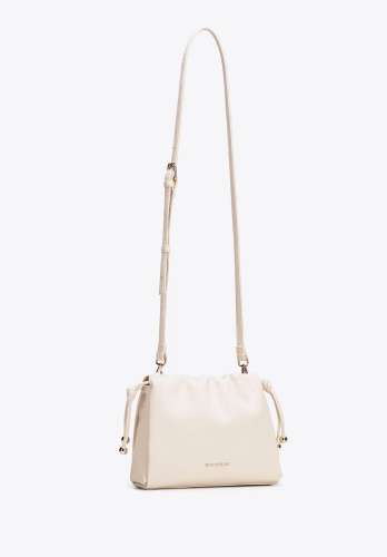 Listonoszka damska z ekoskóry WITTCHEN 102-4Y-406-0 kremowa