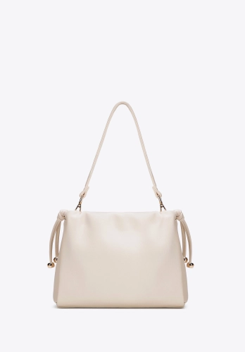 Listonoszka damska z ekoskóry WITTCHEN 102-4Y-406-0 kremowa