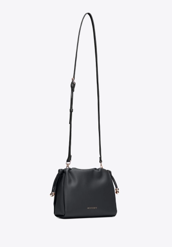 Listonoszka damska z ekoskóry WITTCHEN 102-4Y-406-1 czarna