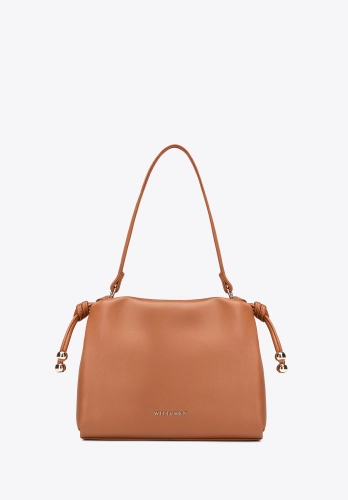 Listonoszka damska z ekoskóry WITTCHEN 102-4Y-406-5 brązowa