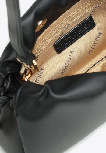 Mała listonoszka damska WITTCHEN 102-4Y-407-1 ekoskóra czarna