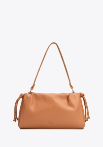 Mała listonoszka damska WITTCHEN 102-4Y-407-5 ekoskóra brązowa