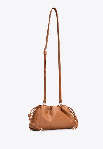 Mała listonoszka damska WITTCHEN 102-4Y-407-5 ekoskóra brązowa