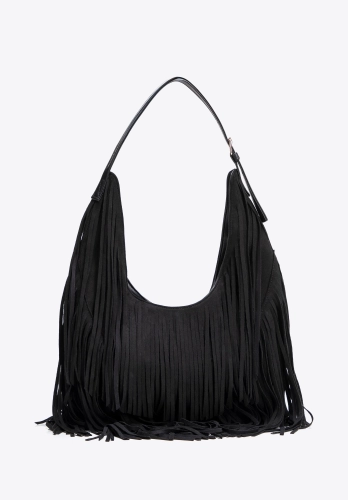 Torebka damska boho z frędzlami WITTCHEN 102-4Y-410-1 duża