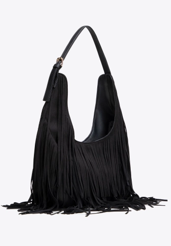 Torebka damska boho z frędzlami WITTCHEN 102-4Y-410-1 duża