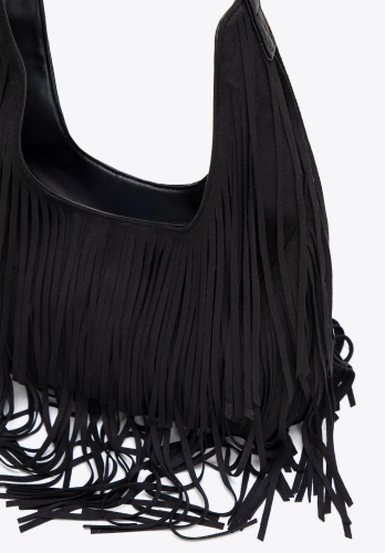 Torebka damska boho z frędzlami WITTCHEN 102-4Y-410-1 duża