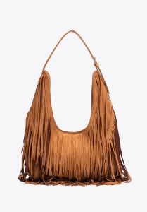 Torebka damska boho z frędzlami WITTCHEN 102-4Y-410-5 duża