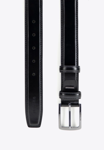 Pasek skórzany męski WITTCHEN 102-8M-012-1 czarny