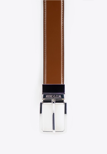 Pasek dwustronny skórzany męski WITTCHEN 102-8M-013-4 brązowo-czarny