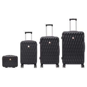 Zestaw walizek twardych 4w1 ABS Semi Line T5722-0 z kosmetyczką