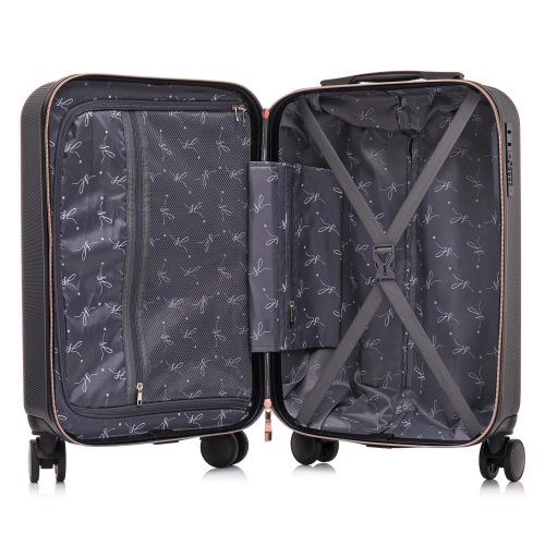 Mała walizka podróżna ABS Semi Line T5722-2 20"