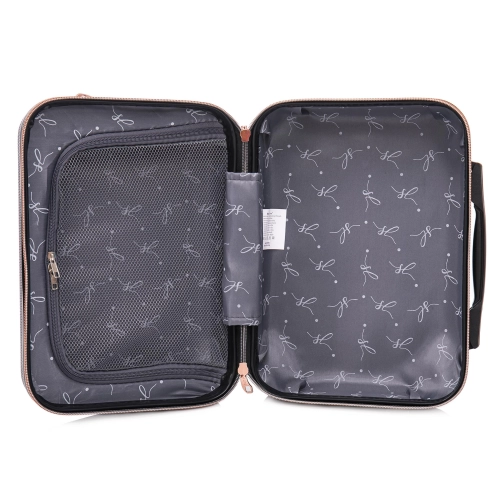 Kosmetyczka podróżna 14" ABS Semi Line T5722-1