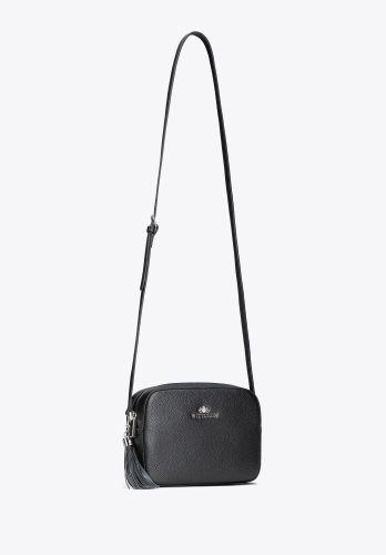 Skórzana listonoszka damska WITTCHEN Elegance 29-4E-014-1S czarna