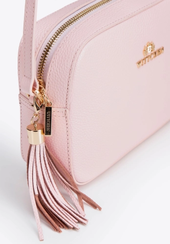 Skórzana listonoszka damska WITTCHEN Elegance 29-4E-014-P różowa