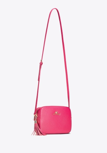 Skórzana listonoszka damska WITTCHEN Elegance 29-4E-014-PP różowa