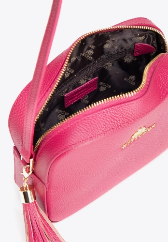 Skórzana listonoszka damska WITTCHEN Elegance 29-4E-014-PP różowa